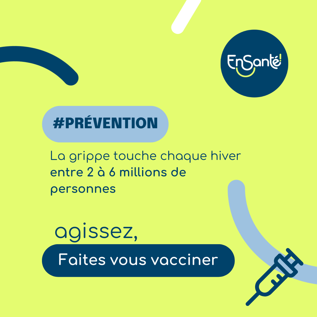 VACCINATION CONTRE LA GRIPPE 20232024 EnSanté