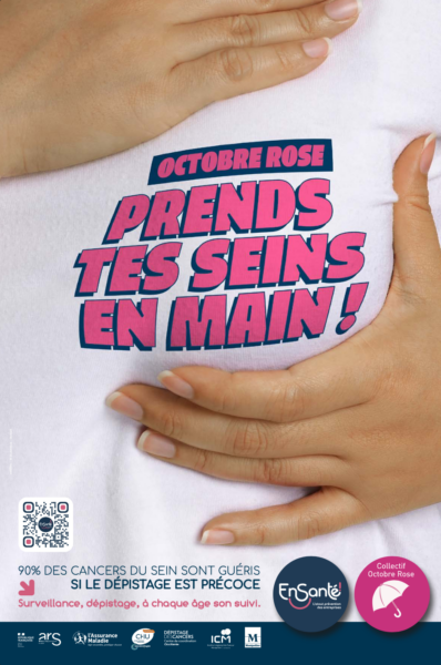 OCTOBRE ROSE  Affiche