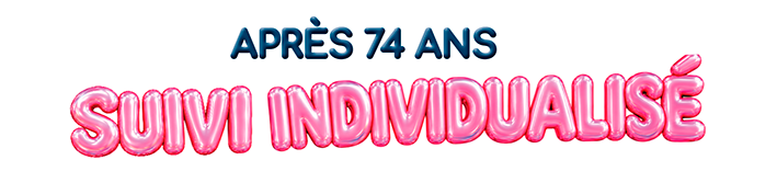 Après 74 ans, suivi individualisé